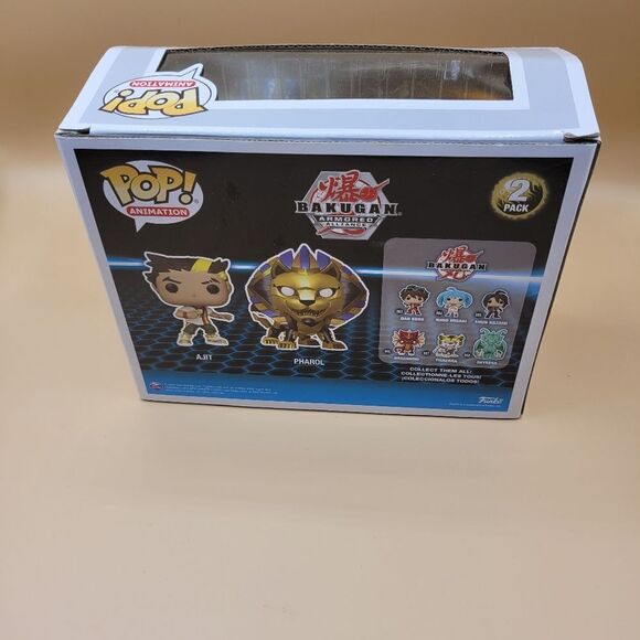 Funko Bakugan Ajit & Pharol Target Exclusive 2021 Pop! Vinyl 2-PACK - Picture 4 of 6